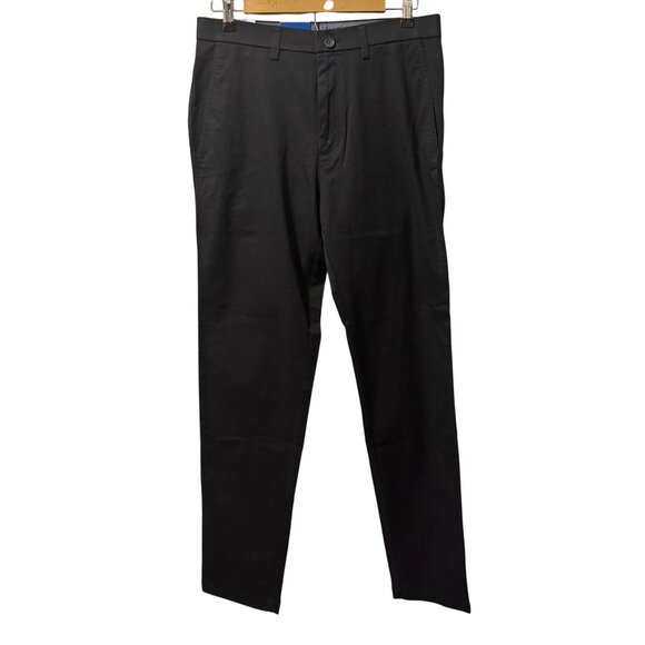 Haggar Mens Premium Comfort Khaki Slim Fit Pants 32Wx33L. NWT - Picture 1 of 12